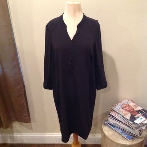 Simple but beautiful black dress by chicos